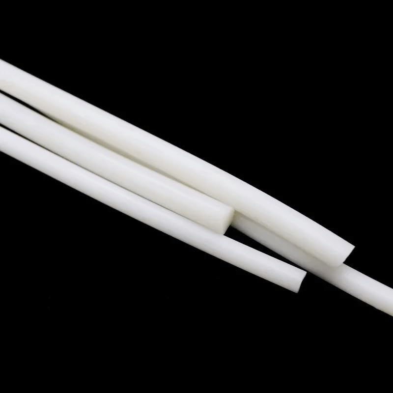 Tira de sellado de cordón de silicona sólida blanca de 1M de largo for sellar huecos, impermeabilización y protección contra el polvo(Dia5mm)