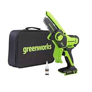 Greenworks Geborstelde Mini Kettingzaag 24V