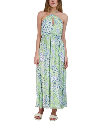 Robe longue froncée dos nu fluide robe de cérémonie femme chic