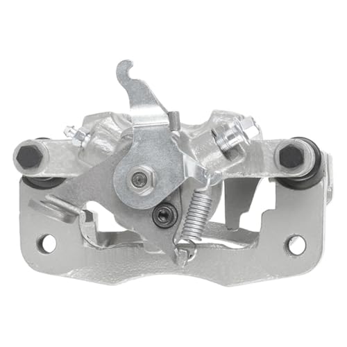 Image of Detroit Axle - Rear Left Brake Caliper for 2009 2010 2011 2012 | Dodge Journey, Driver Side Disc Brake Caliper with Bracket Replacement