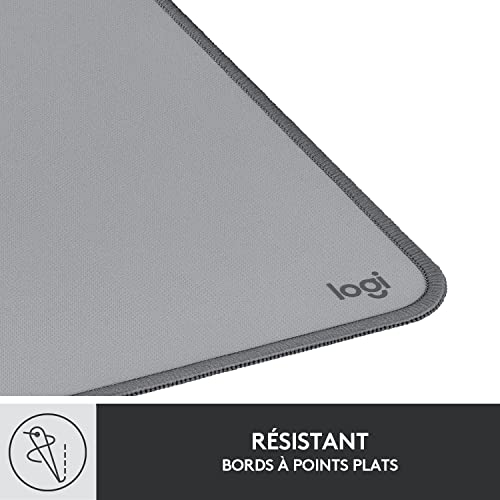 Grand Tapis de Bureau Logitech et Combo MK470 Finition Studio - 6