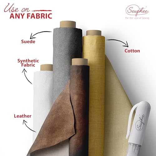 Sewphee Washable Fabric Marker for Sewing [1PC] – Sewing Chalk Marker for Detailed Markup – Ergonomic Tailors Chalk Fabric Markers – Sewing Supplies and Accessories (White) - Thumbnail 7