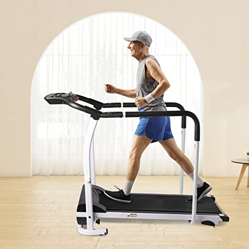 Caminadora eléctrica plegable con medidor de ritmo cardíaco miniatura 3