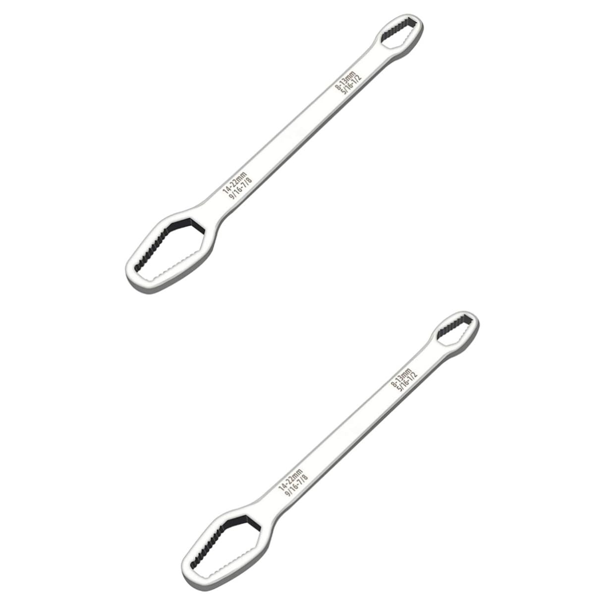 Uonlytech2pcs Double Wrench 15/16 Wrench Wrenches Universal Torque Wrench Repair Tools Multi- Wrench Metmo Grip Glasses Wrench Self Chrome Vanadium Steel Tools for Reparing Adjustable