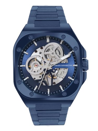 Image of French Connection Automatic Silver Dial Men's Watch-FCA14UM