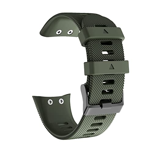 Bracelet en silicone souple 18mm 20mm ultra résistant pour Garmin Forerunner 45
