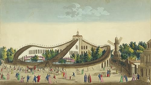Impresión de óleo clásica SERENDIPITP, cuadro en lienzo Baujon Garden de 60x90cm de alta calidad