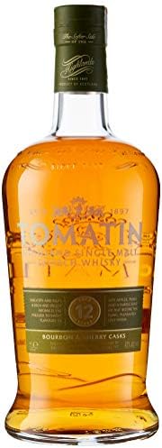 Tomatin 12 Years Old Bourbon & Sherry Casks 43% Vol. 1l in Giftbo...