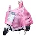 Poncho De Pluie, Poncho Imperméable Imperméable À Capuche Vélo Électrique Cape En PVC Transparent Léger Compact Réutilisable Adulte Vélo Moto Scooter Couverture Avec Abat-Jour,Rouge,4XL