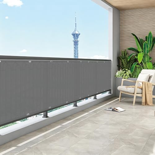 Brise vue balcon résistant aux intempéries pour stopper le vis-à-vis