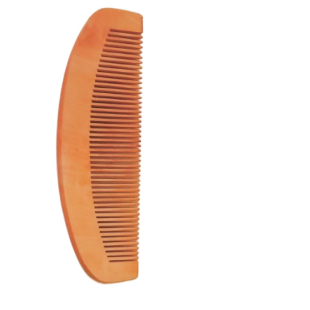 Premium Eco-Friendly Wooden Comb with Handle – Dandruff Relief, Detangles Effortlessly, Prevents Frizz, Massages Scalp, Boosts Hair Growth, Enhances Shine | For All Hair Types (Height: 16 cm)-image-5