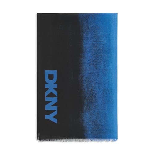 DKNY Women's Lightweight Printed Oversized Pashmina Scarf2