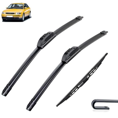 Essuie-Glace Audi A3 8L Résout Problème Visibilité Kit Balais Pluie Pare-Brise 21 19 16