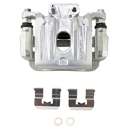 Image of TRQ Rear Left Brake Caliper w /Bracket Drivers Side