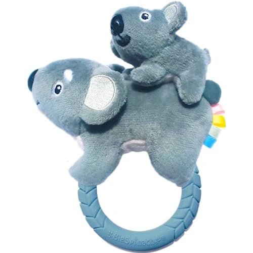 Soft Plush Baby Rattle for Babies 3-12 Months | Hand Rattles | Developmental Toys for Newborns
