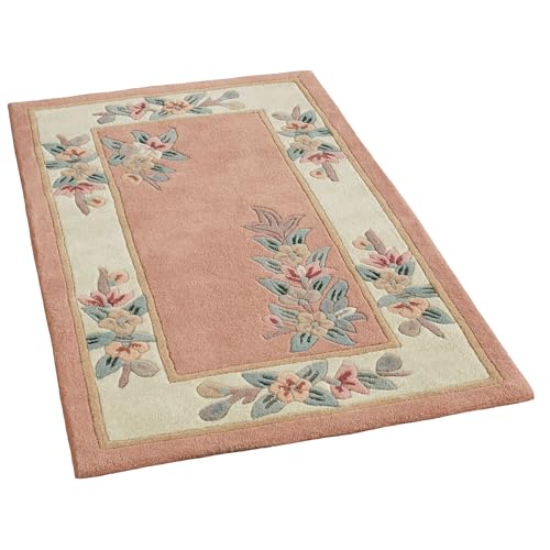 Touch of Class Elegant Corner Floral II Area Rug |