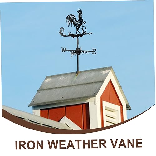 Milisten 03587I21XZOSC9 Decor Roof Mount Weather Vane Weather Vanes For Sheds Roof Weathervane Patio Weather Vane Weather Vane thumb #5