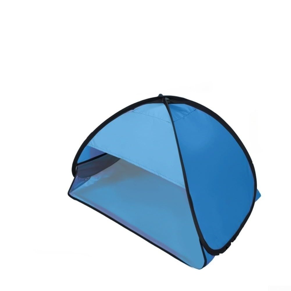 Tenda da spiaggia pop-up, tenda da spiaggia per cani e animali domestici, parasole per computer portatile, per lavorare all'aperto, tettoia pop-up con supporto per telefono per campeggio (D)