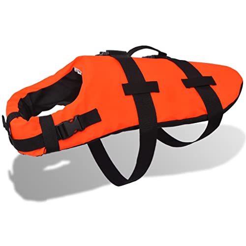 Vetnasa Chaleco Salvavidas para Perros S Naranja Producto para Mascotas y Animales, Productos para Mascotas, Productos para Perros, Ropa para Perros Naranja 0,33 KG
