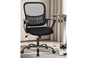SmugDesk Gaming Chair: Ergonomic Mesh Office Desk Chair with Lumbar Support