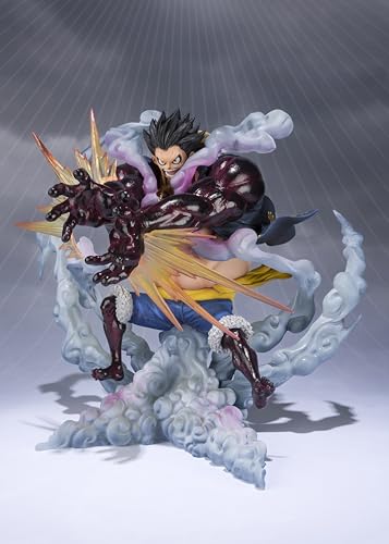 Image of TAMASHII NATIONS - One Piece - Monkey D. Luffy Gear 4 - Leo Bazooka- (Reissue) FiguartsZERO Collectible Figure