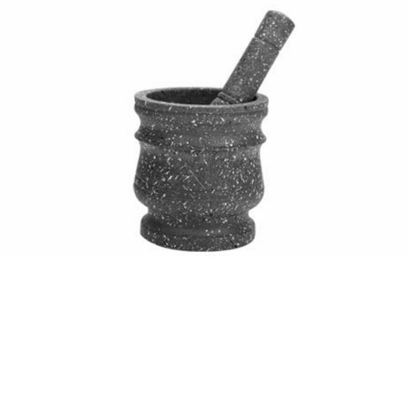 Pestle and Mortar Pattern Pestle Set Herb Spice Grinder Solid Grinder Cooking