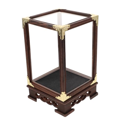 Espositore multiuso: adatto per esporre una varietà di oggetti come oggetti d'antiquariato, statuette e statue, questa scatola è sia funzionale che decorativa, vetrina per rocce, vetrina per modelli