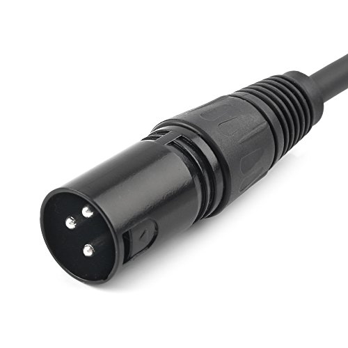 Tisino Xlr Y-Splitter Cable, Dual Female Xlr To Male Xlr Mic Combiner Y Cord Balanced Microphone Adaptor Patch Cable (3 Pin 2 Female To 1 Male)- 5 Feet #TOP6