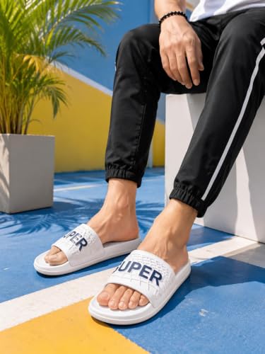 Image of WARKO Slippers For Men | Stylish Chappal For Boys | Soft Cushioned EVA Slides Slipper | Casual FlipFlop Daily Wear Footwear | Indoor Outdoor Use