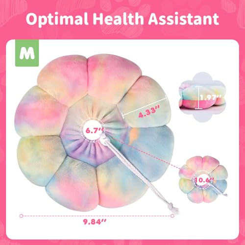 Image of Dog Cat Surgical Recovery Cone Dog Protective Collar, Pet Recovery E-Collar Soft Neck Cone to Stop Licking Wound for Cats & Kittens Small Dog After Surgery