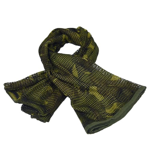 HYOUT Écharpe tactique militaire camouflage forêt voile sniper désert Shemagh pour jeux de guerre sports de plein air