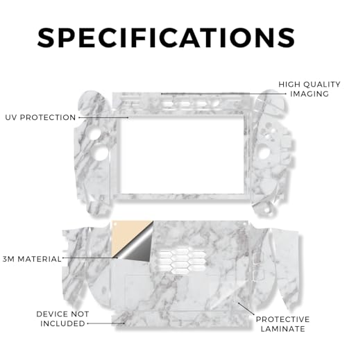 Gaming Skin Compatible with Lenovo Legion Go 2 (2025) - Frost Marble - Premium 3M Vinyl Protective Wrap Decal Cover - Easy to Apply | Crafted in the USA by MightySkins by Vision Signs & Graphics - Used condition - Image 2