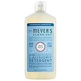 MRS. MEYER'S CLEAN DAY Ultra Concentrated Laundry Detergent, Rain Water Scent, 24.3 fl oz