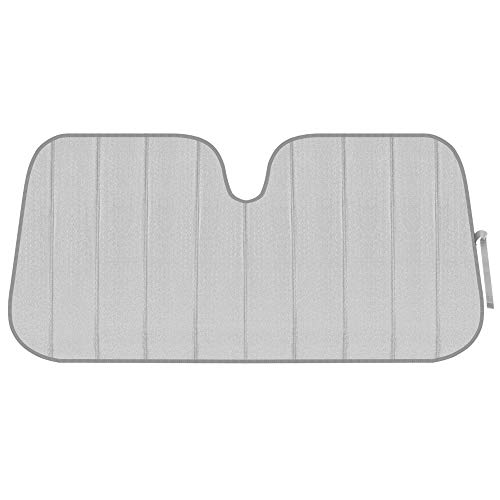 BDK Front Windshield Shade-Accordion Folding Auto Sunshade for Car Truck SUV-Blocks UV Rays