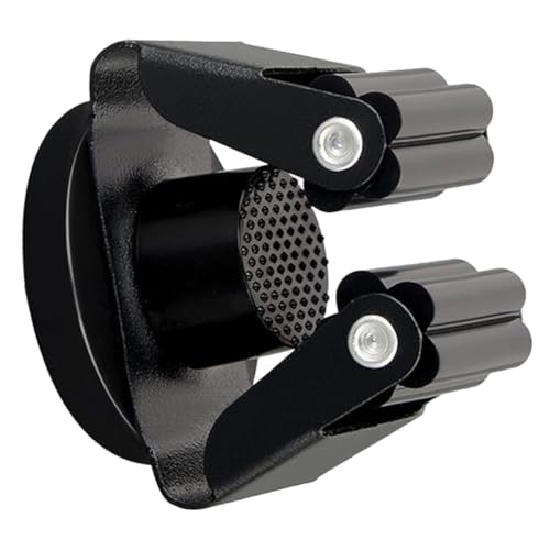 Mobestech 重荷重対応マグネットモップほうきホルダー 強力磁気グリップで壁掛け収納 鉄製倉庫やキッチン ランドリー用スペース化 清掃用具