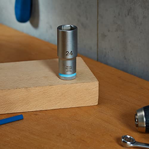 Wera 05004563001 8790 Hmc Deep Socket With 1/2" Drive, 24 X 83 Mm #TOP5