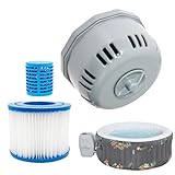 スパ フィルター用フィルター, フィルターカートリ, カートリッジホルダーフィルター、フィルターカートリッジホルダーフィルター、フィルターカートリッジホルダー、Lay Zスパフィルター用フィルターカートリッジホルダー、フィルターパート1 フィルター付きスイミングプールフィルターカートリッジホルダー、2 3 54148 54123などの交換用ホットタ