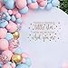 CANTLY Twinkle Twinkle Little Star Gender Reveal Backdrop Sticker,Boy or Girl How We Wonder What You are Party Decorations, He or She Baby Shower Party Supplies (What You are Decal)