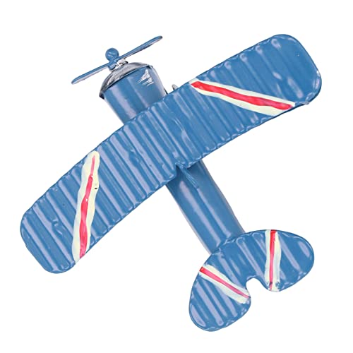 Modelo Vintage Metal Planes, Modelo Iron Aircraft Handicraft, Modelo Glider Biplane Pendant, Modelo