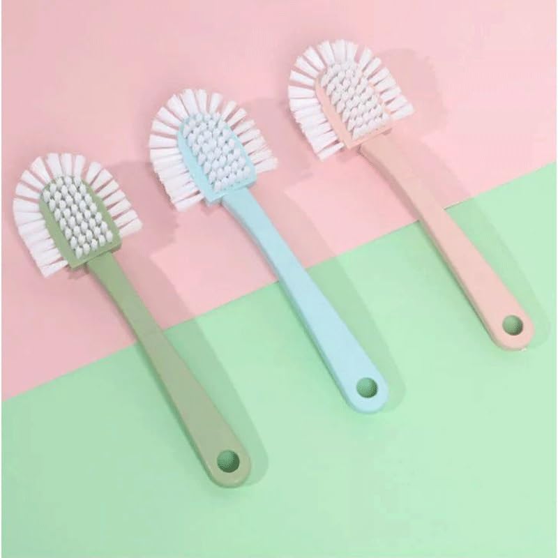 Five Sides Shoe Brush Multi Sided Household Bristle Clean Shoes Wash Multi-Functional Washing