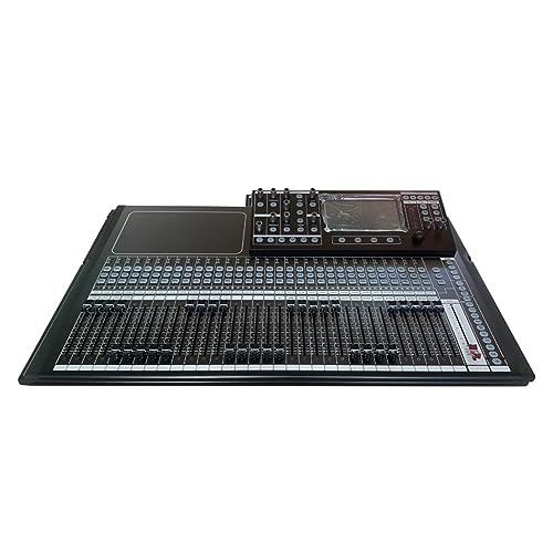 LANUVA Consola mezcladora de Audio Digital T32 Pro, mezcladora de Audio DJ de 32 Canales, Tarjeta de...