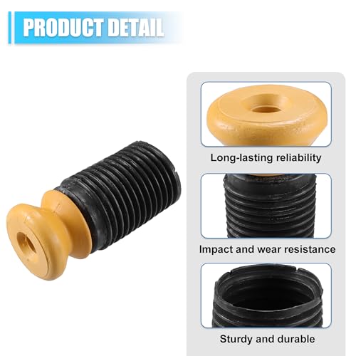 Tope de suspensión delantera evita daños mecánicos en BMW 640i 3.0L L6 kit de hule amarillo 5