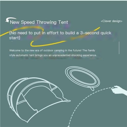 Carpa portátil y ligera para camping al aire libre miniatura 6