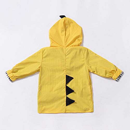 Eishow Cute Unisex Kids Girls Boys Hooded Animal Cartoon Jacket Zip Up Coat Outwear Fall Winter Clothes School Oufits  thumb #5