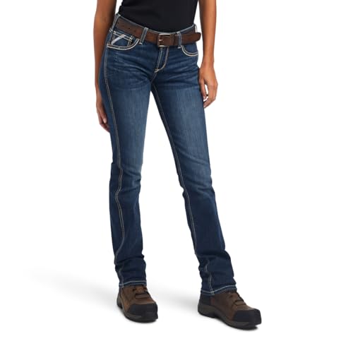 ARIAT Women's Rebar Riveter Straight Jean