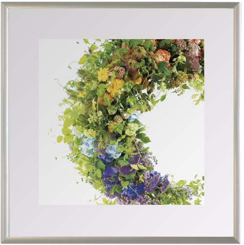 Sofken HIBIYAKADAN Crescent Blossoms Aluminum Frame Art Crescent Blossoms [Framed Poster]