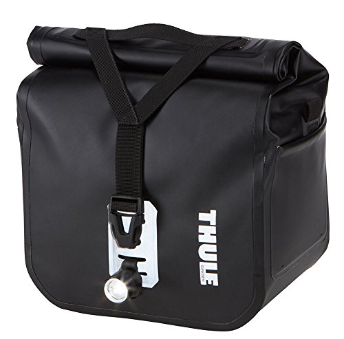 Thule Escudo del Bolso del Manillar con El Monte Bicicleta, Adultos Unisex, Negro, S