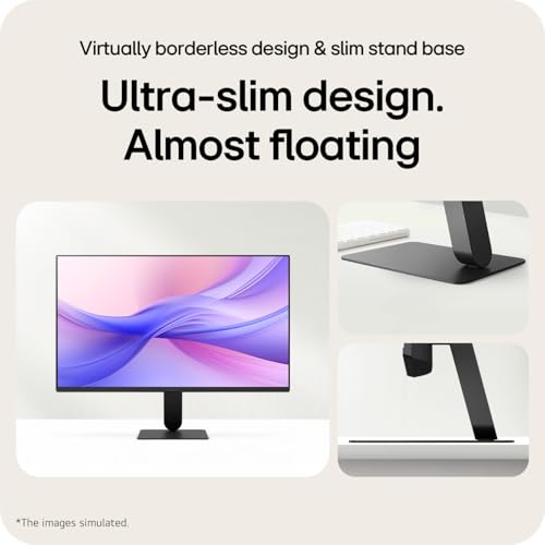Image of LG 24 Inch IPS FHD Monitor 1920 x 1080,1 MS MBR, 120Hz, sRGB 99% Typ(CIE1931),1500:1 Contrast, Black Stabilizer,Virtual Borderless, Flicker Safe, Reader Mode, HDMI,VGA, 24U411A, (Black)