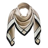 Praktische Eigenschaften & Ideale Geschenkwahl: Der Schal hat faltenbeständige Eigenschaften, so dass er auch nach der Aufbewahrung in einer Handtasche sauber bleibt, kein häufiges Bügeln erforderlich ist. Seine Kanten sind ordentlich genäht, um Ausfrauen zu verhindern und langfristige Verwendung zu gewährleisten. Es kommt mit einer exquisiten wiederverwendbaren Geschenkbox, was es zu einem perfekten Geschenk für Freundinnen, Mütter, Schwestern oder Ehefrauen an Festivals wie Valentinstag, Thanksgiving oder Weihnachten macht. Es ist leicht und einfach zu tragen, passend in jede kleine Handtasche für on-the-go-Styling.