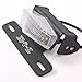 Tail Tidy Kit for DRZ400 DRZ400S DRZ400SM DRZ400E 2000-2024 2025. Fender Eliminator Kit equipped License Plate Holder and Integrated LED Tail Light, Brake & Turn Signals (Clear)